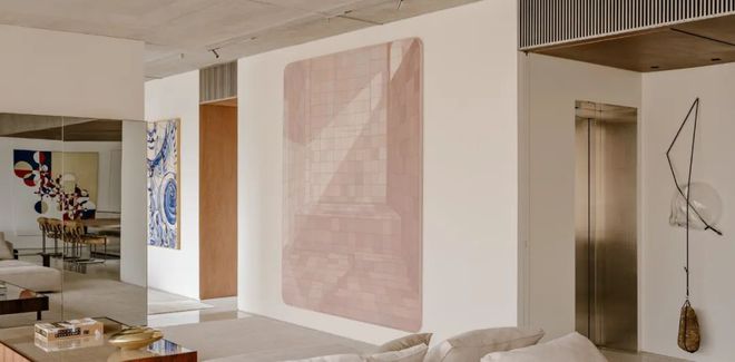 从水磨石地面到混凝土天花板这个公寓呈现不完美的美学设计!(图4)