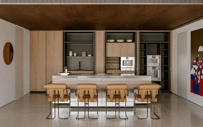 从水磨石地面到混凝土天花板这个公寓呈现不完美的美学设计!(图7)