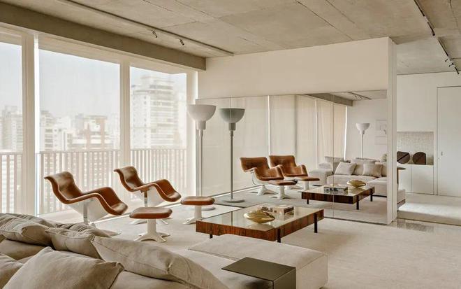 从水磨石地面到混凝土天花板这个公寓呈现不完美的美学设计!(图8)