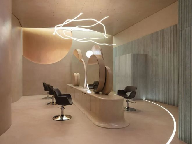 全球新作丨沙特阿拉伯Stellar星空雕塑美容院设计(图2)